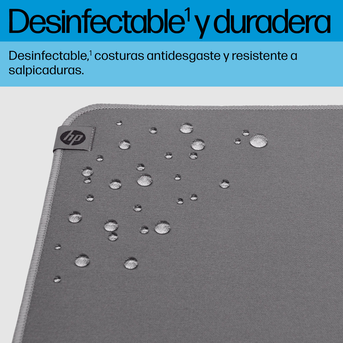 HP 100 Sanitizable Mouse Pad Gris (6)