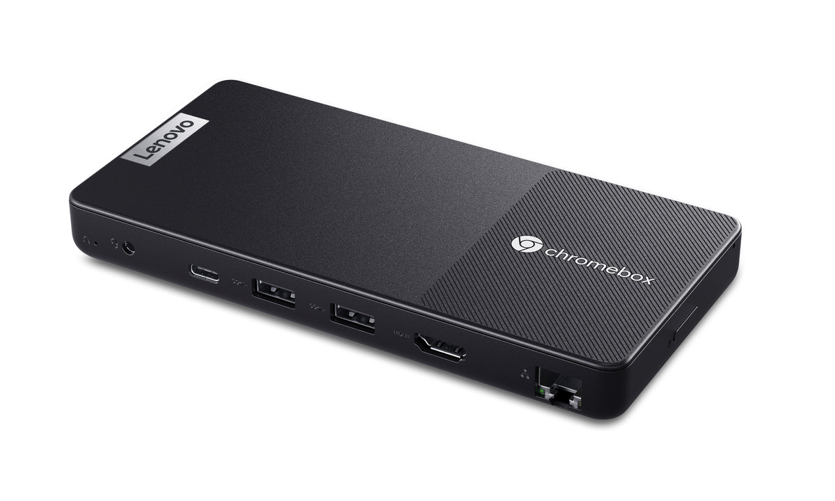 Lenovo Chromebox Micro Intel® Celeron® N N4500 8 GB LPDDR4x-SDRAM 32 GB eMMC ChromeOS Micro PC Mini PC Negro (8)