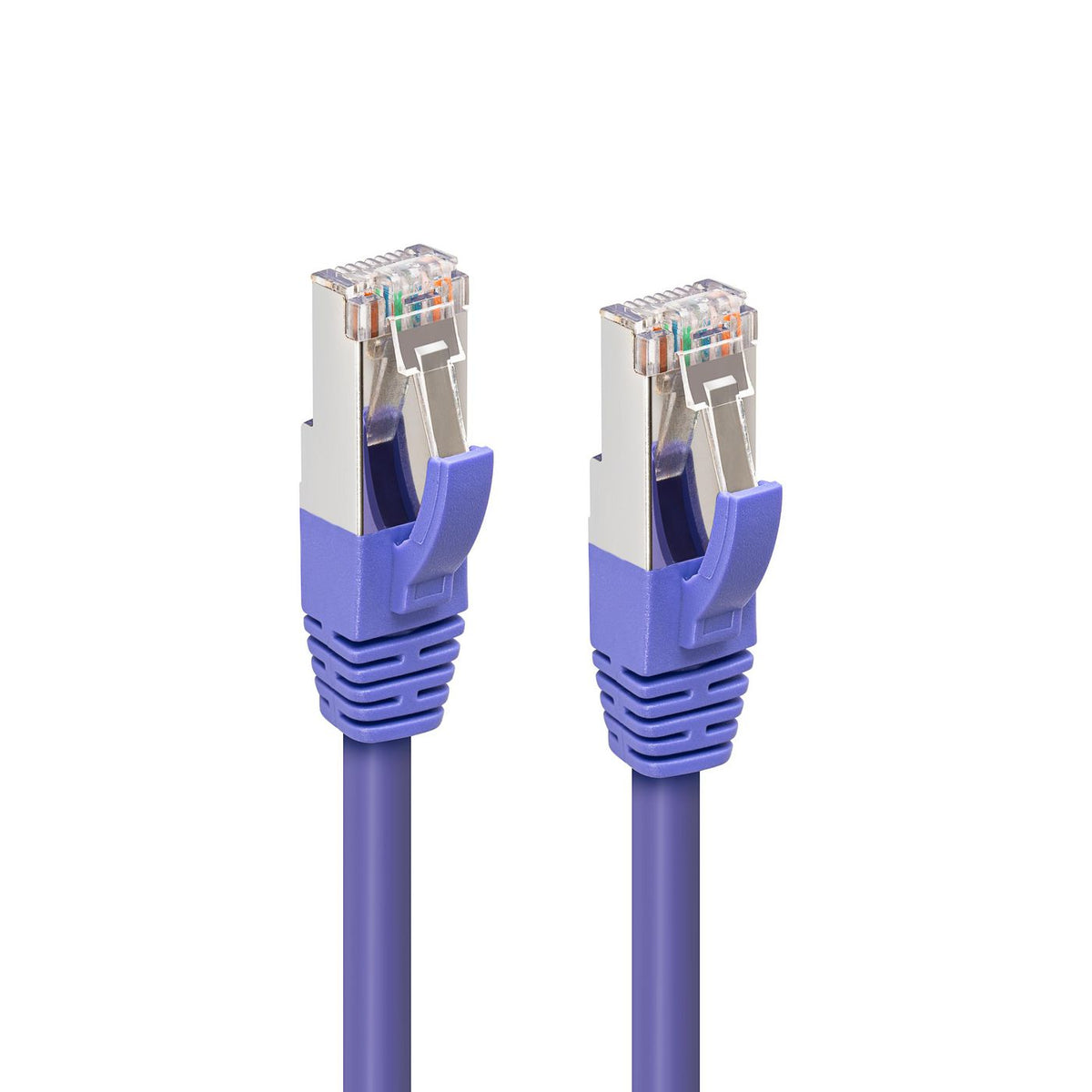 Microconnect MC-SFTP6A005P cable de red Púrpura 0,5 m Cat6a S/FTP (S-STP) Alrededor (3)