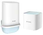 D-Link DWP-1010/KT sistema Wi-Fi Mesh (Wi-Fi en malla) Doble banda (2,4 GHz / 5 GHz) Wi-Fi 6 (802.11ax) Blanco 2 5G Interno
