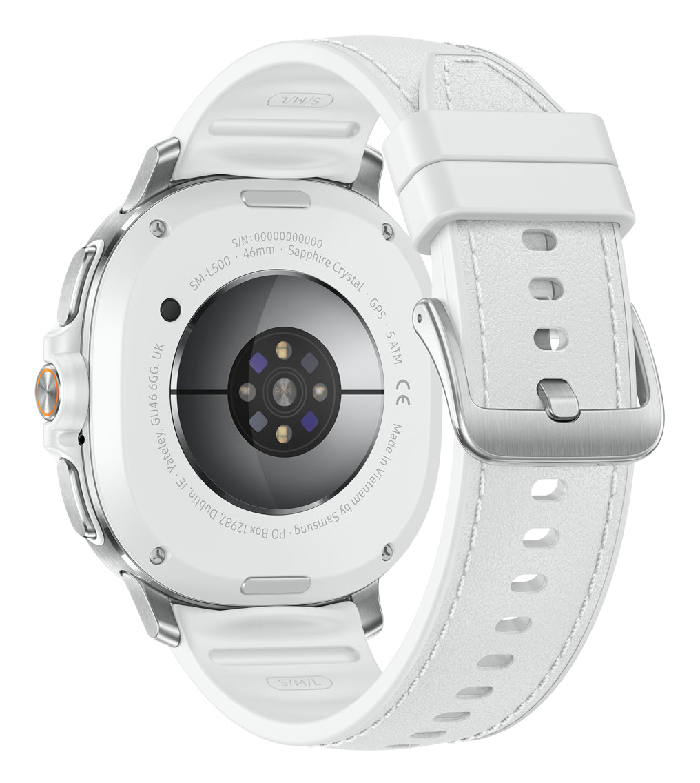 Samsung Galaxy Watch 8 Classic 3,3 cm (1.3") AMOLED Digital 438 x 438 Pixeles Pantalla táctil Plata Wifi GPS (satélite) (3)