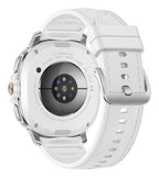 Samsung Galaxy Watch 8 Classic 3,3 cm (1.3") AMOLED Digital 438 x 438 Pixeles Pantalla táctil Plata Wifi GPS (satélite) (3)
