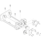 Cubierta interior inferior TSC TTP-245 Plus 98-0250161-00LF