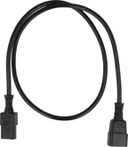 Cable alimentación C13 - C14 0,5 m negro (2)