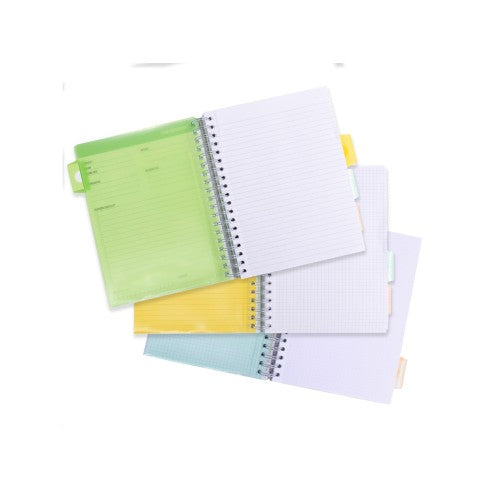 Pukka Pad B5 Cuaderno de estudio con 4 separadores colores (3)