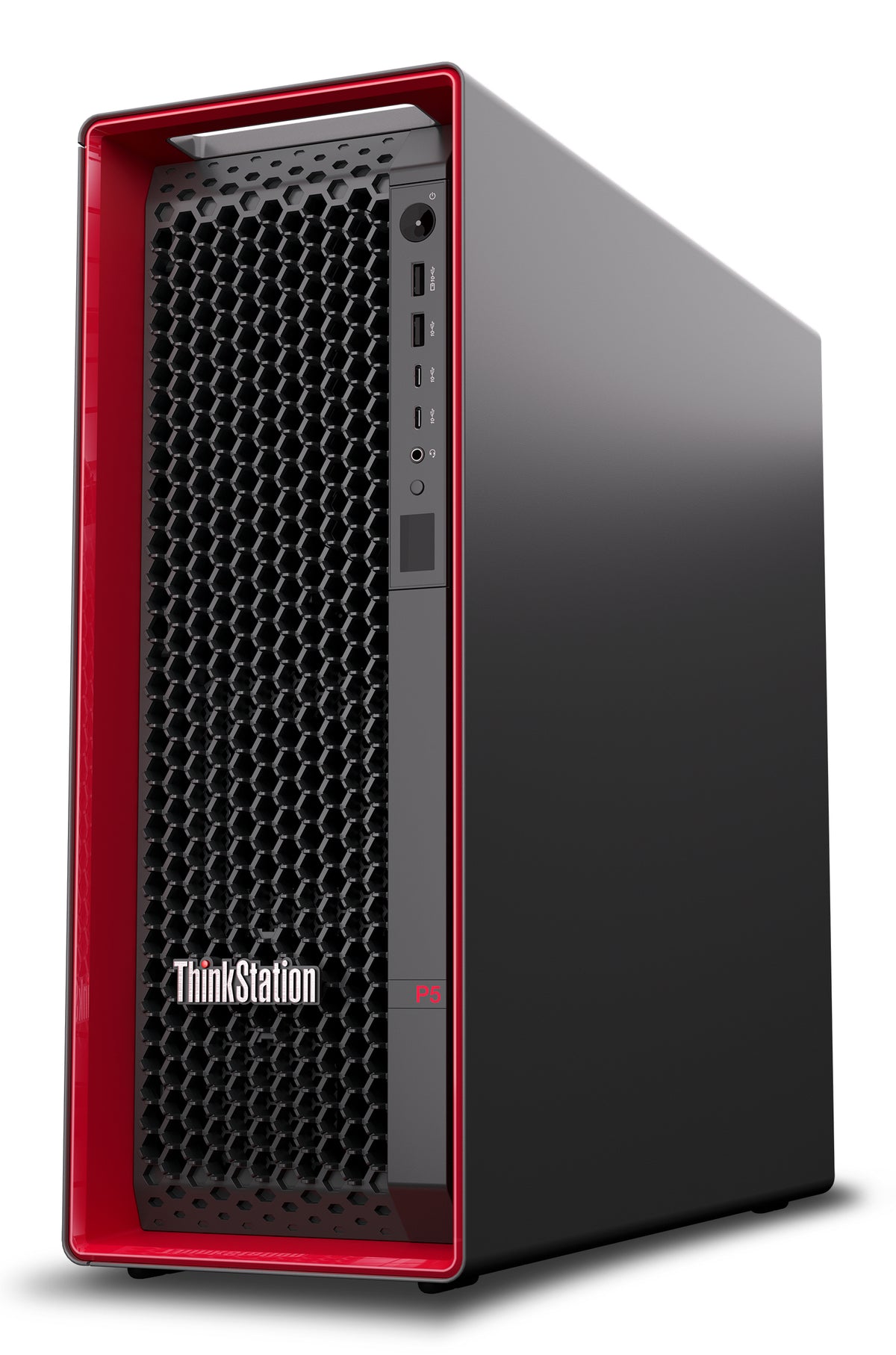 Lenovo ThinkStation P5 Intel® Xeon® 128 GB DDR5-SDRAM 1 TB SSD NVIDIA RTX PRO 4500 Blackwell Windows 10 Pro for Workstations Puesto de trabajo (4)