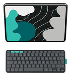Logitech Flip Folio QWERTY Bluetooth Grafito (920-013387)