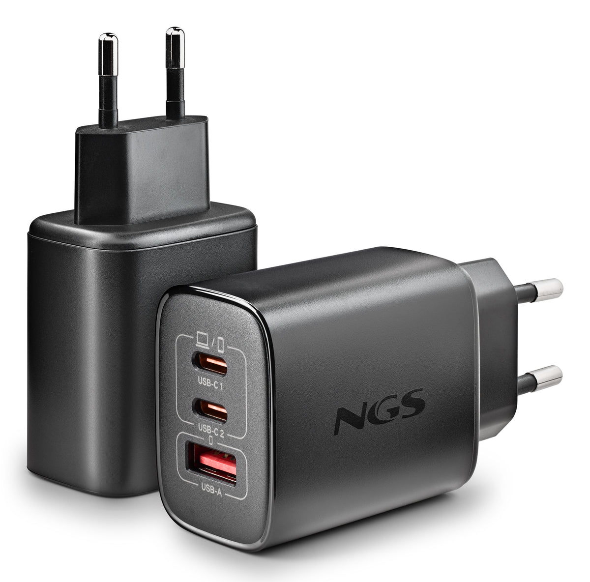 NGS ERA 65W BLACK Universal Negro Corriente alterna Carga rápida Interior (6)