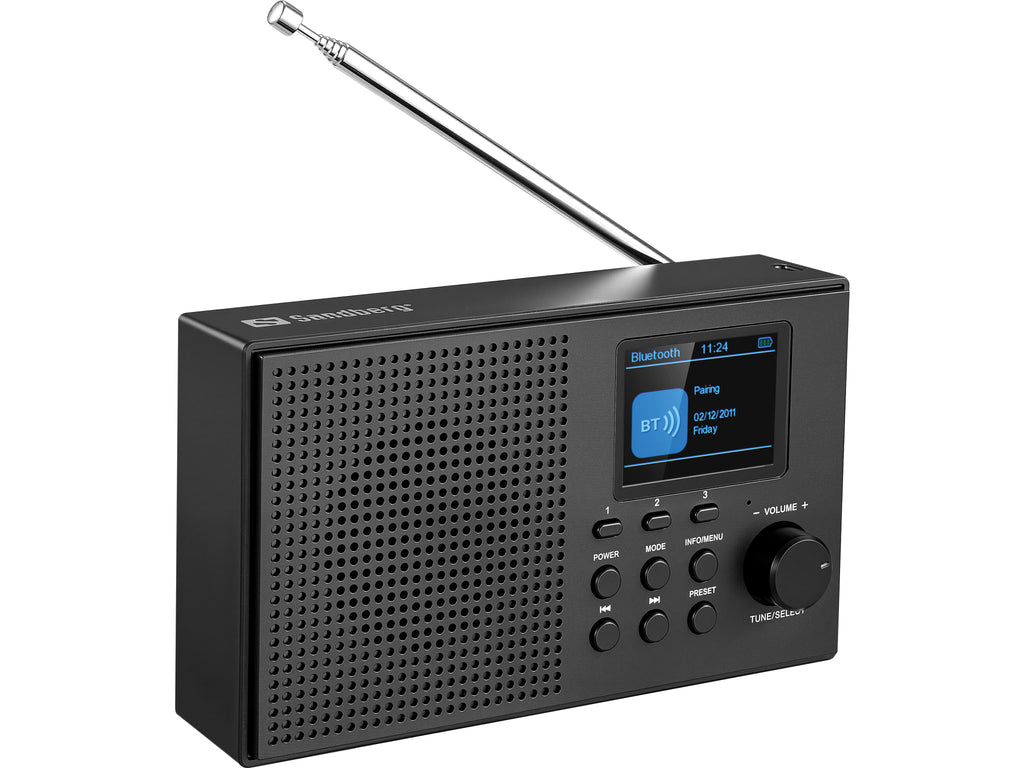 Sandberg 421-39 radio Portátil Analógico y digital Negro (3)