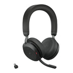 Jabra Evolve2 75 Auriculares Inalámbrico Diadema Oficina/Centro de llamadas USB Tipo C Bluetooth Base de carga Negro (3)
