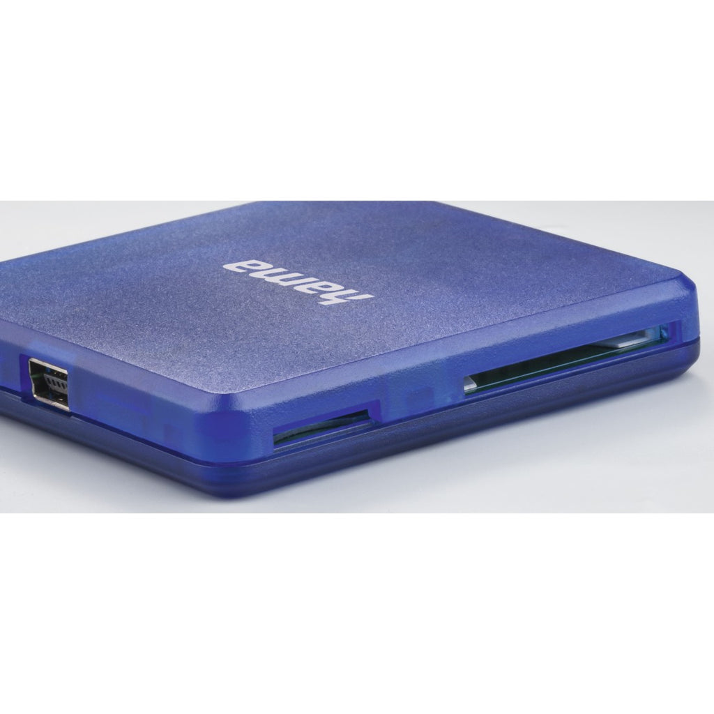 Hama 00124131 lector de tarjeta USB 2.0 Azul (3)