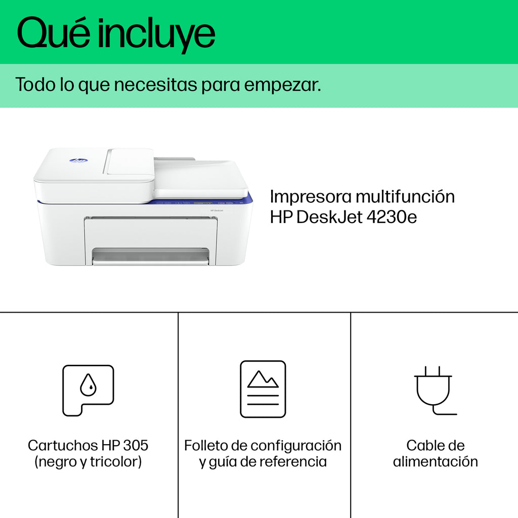 HP DeskJet 4230e All-in-One Printer Inyección de tinta térmica A4 4800 x 1200 DPI 8,5 ppm Wifi (7)