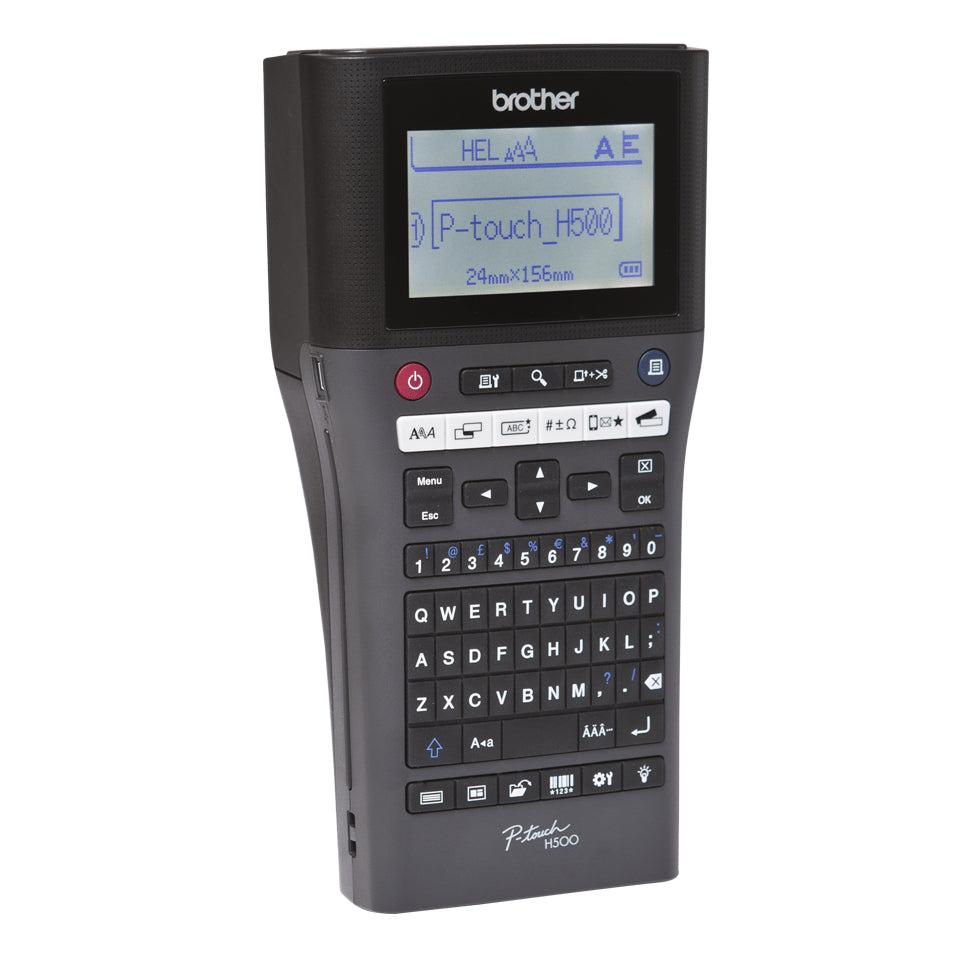 Brother PT-H500 impresora de etiquetas 180 x 180 DPI 30 mm/s Alámbrico TZe QWERTY (3)