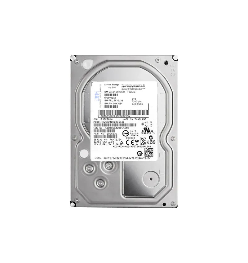 IBM HDD 2TB 98Y3238-RFB – Reacondicionado