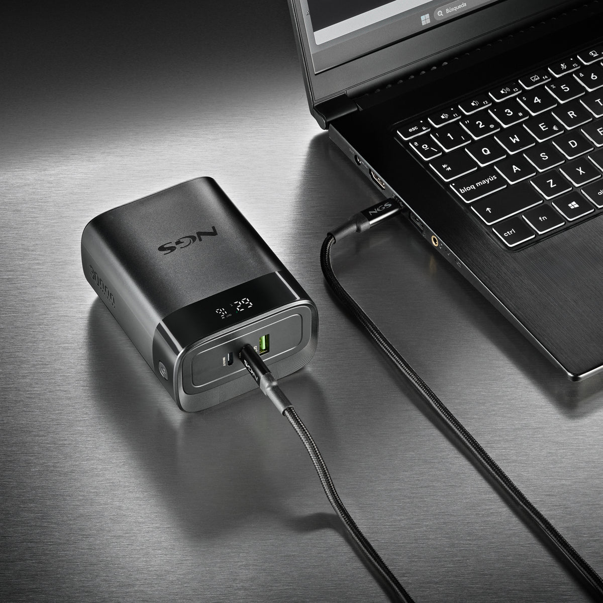 NGS TWIX 30 30000 mAh Negro (5)