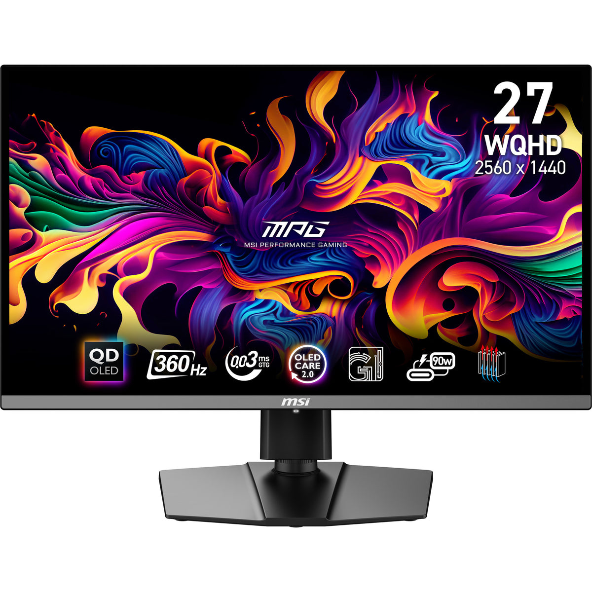 MSI MPG 271QRX QD-OLED pantalla para PC 67,3 cm (26.5") 2560 x 1440 Pixeles Wide Quad HD Negro (2)