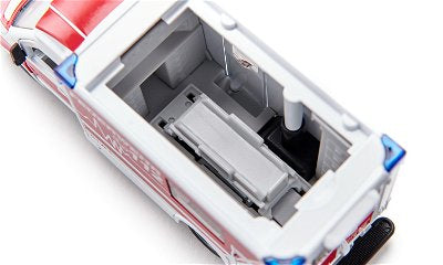 Siku Mercedes-Benz Sprinter Miesen Type C Ambulance Modelo a escala de ambulancia Previamente montado 1:50 (2)