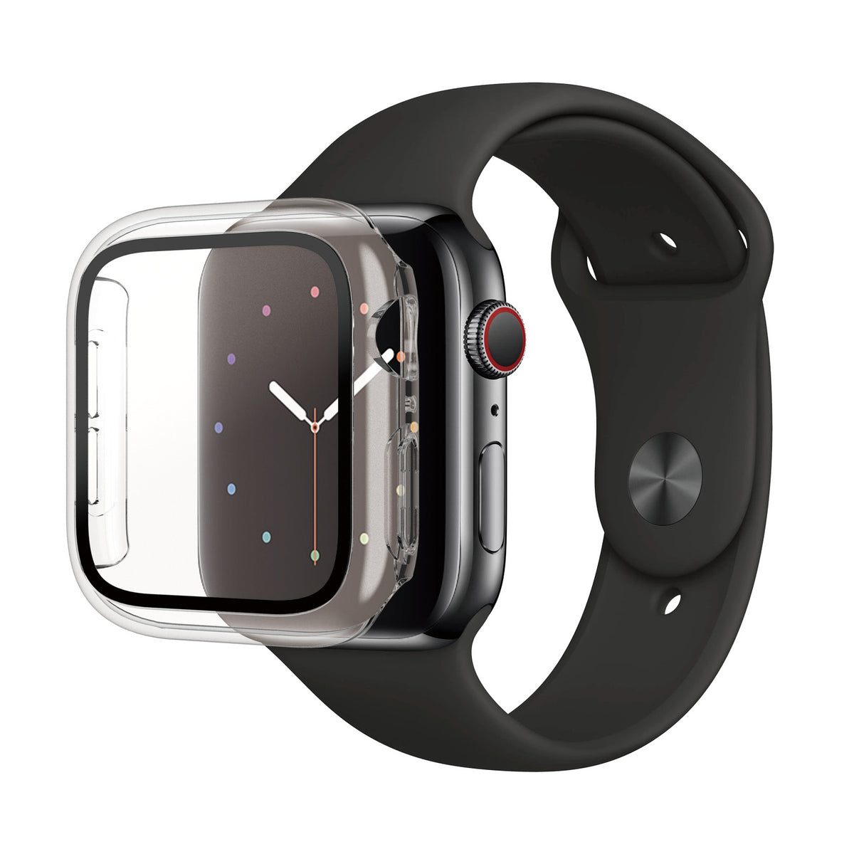 PanzerGlass ® Full body Case Transparent Apple Watch SE 3, SE, 6, 5, 4