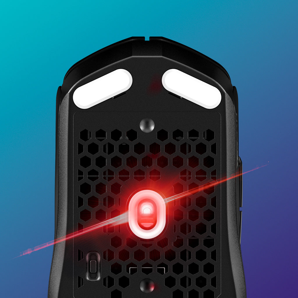 HyperX Pulsefire Haste 2 Core Wireless Black/Black Gaming Mouse ratón Juego Ambidextro USB tipo A 3600 DPI (6)