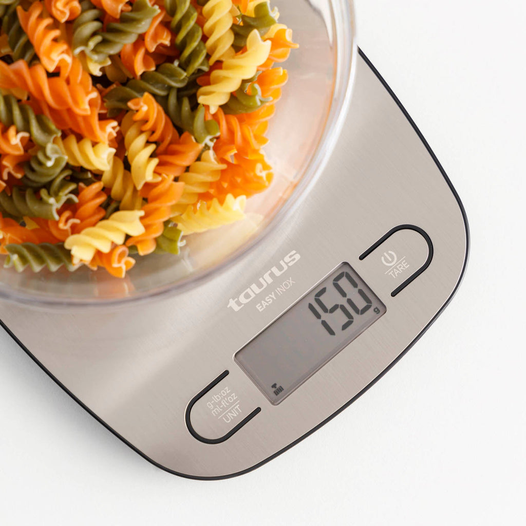 Taurus Easy Inox Stainless steel Countertop Oval Electronic kitchen scale