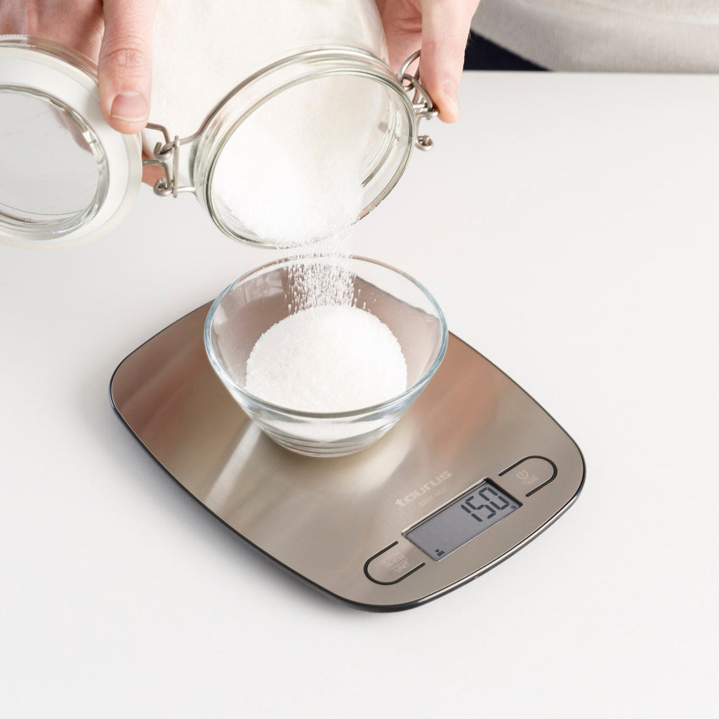 Taurus Easy Inox Stainless steel Countertop Oval Electronic kitchen scale