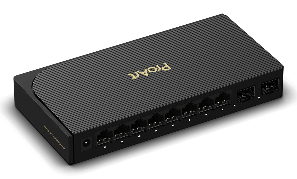 ASUS ProArt Switch PQG-U1080 No administrado 2.5G Ethernet (100/1000/2500) Negro (6)
