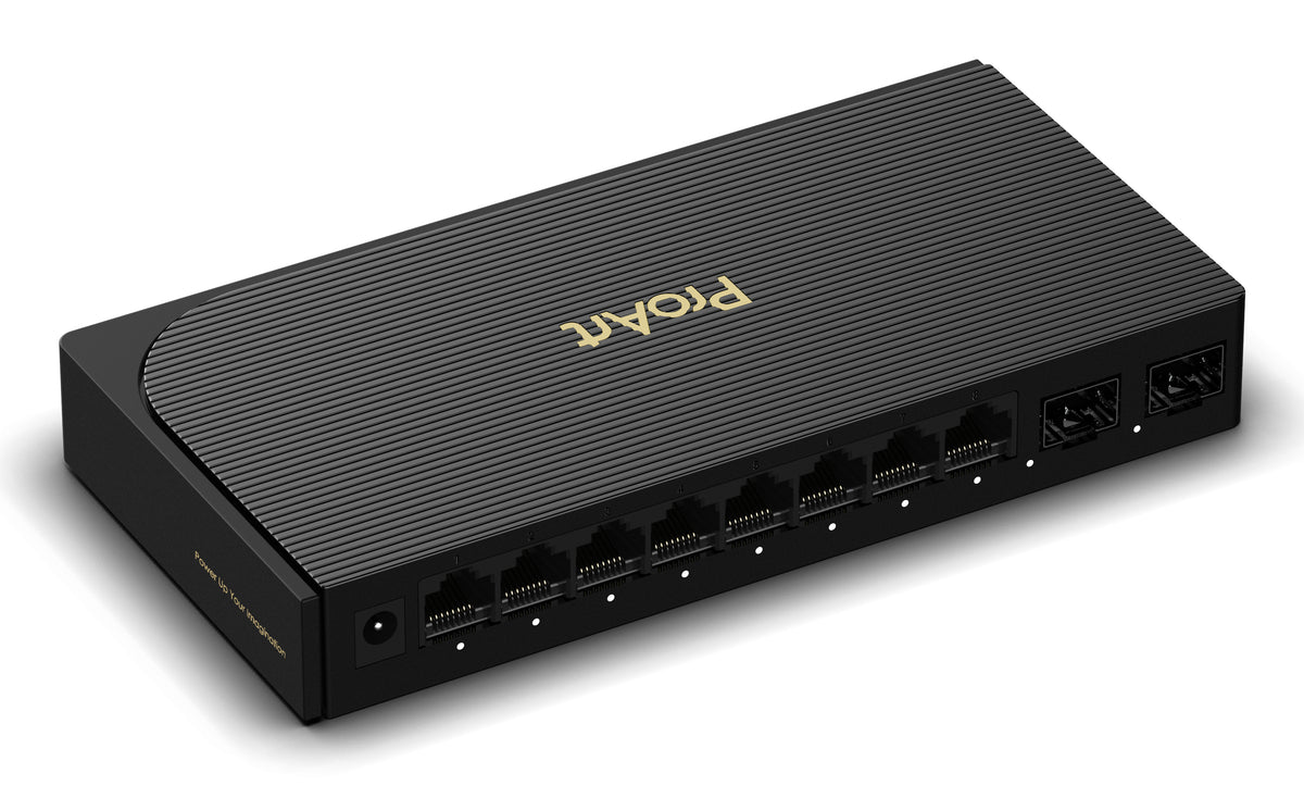 ASUS ProArt Switch PQG-U1080 No administrado 2.5G Ethernet (100/1000/2500) Negro (6)