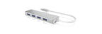 ICY BOX IB-HUB1425-C3 USB 3.2 Gen 1 (3.1 Gen 1) Type-C 5000 Mbit/s Plata (3)