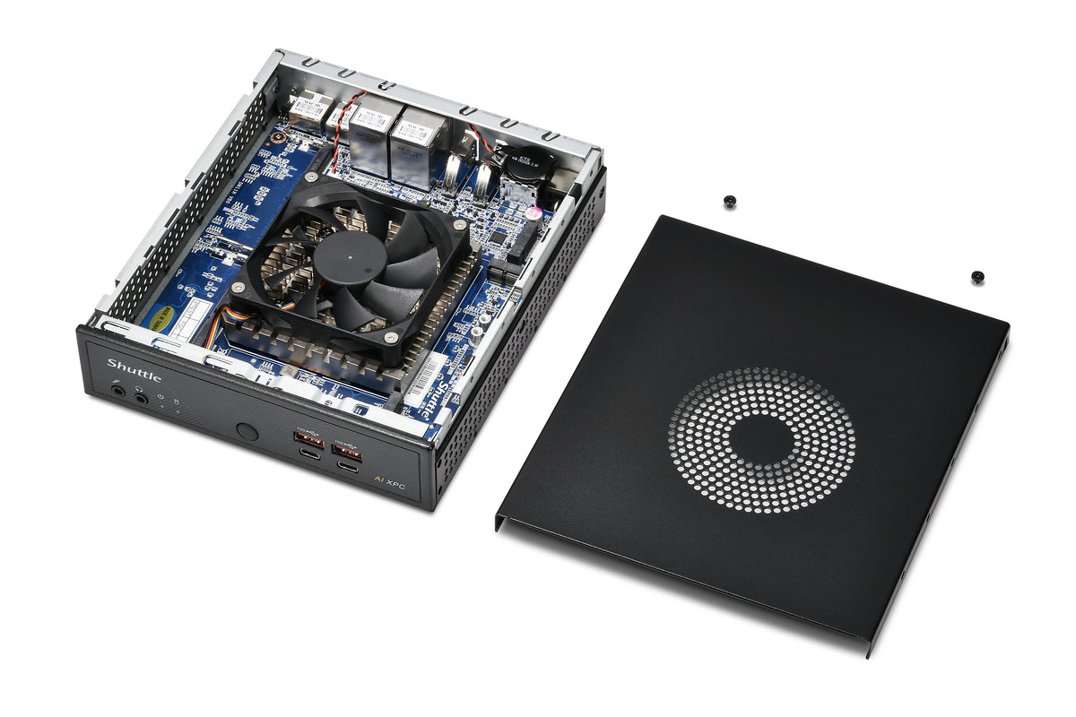 Shuttle Slim PC DN11H5 1,35 l tamaño PC Negro 125H Intel® SoC