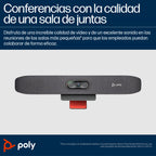 HP Poly Studio R30 USB Video Bar Gris 3840 x 2160 Pixeles (3)