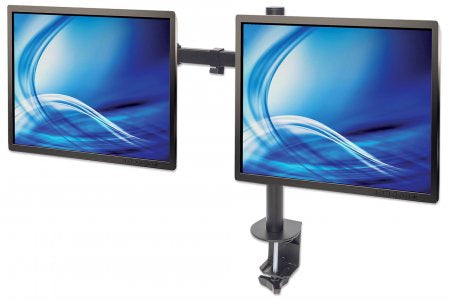 Manhattan 461528 soporte para monitor 32" Escritorio Negro
