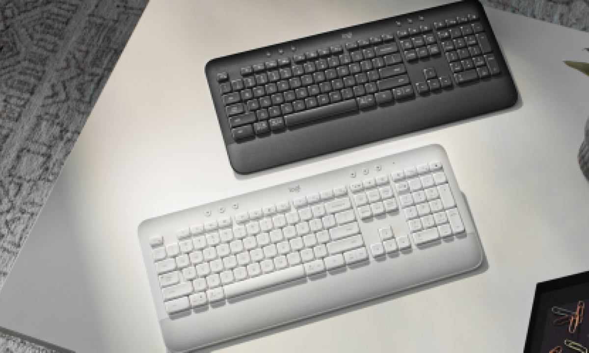 Logitech Signature K650 teclado Oficina Bluetooth QWERTZ Suizo Grafito (3)