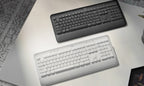 Logitech 920-010951 teclado Oficina Bluetooth QWERTY Nórdico Grafito (2)