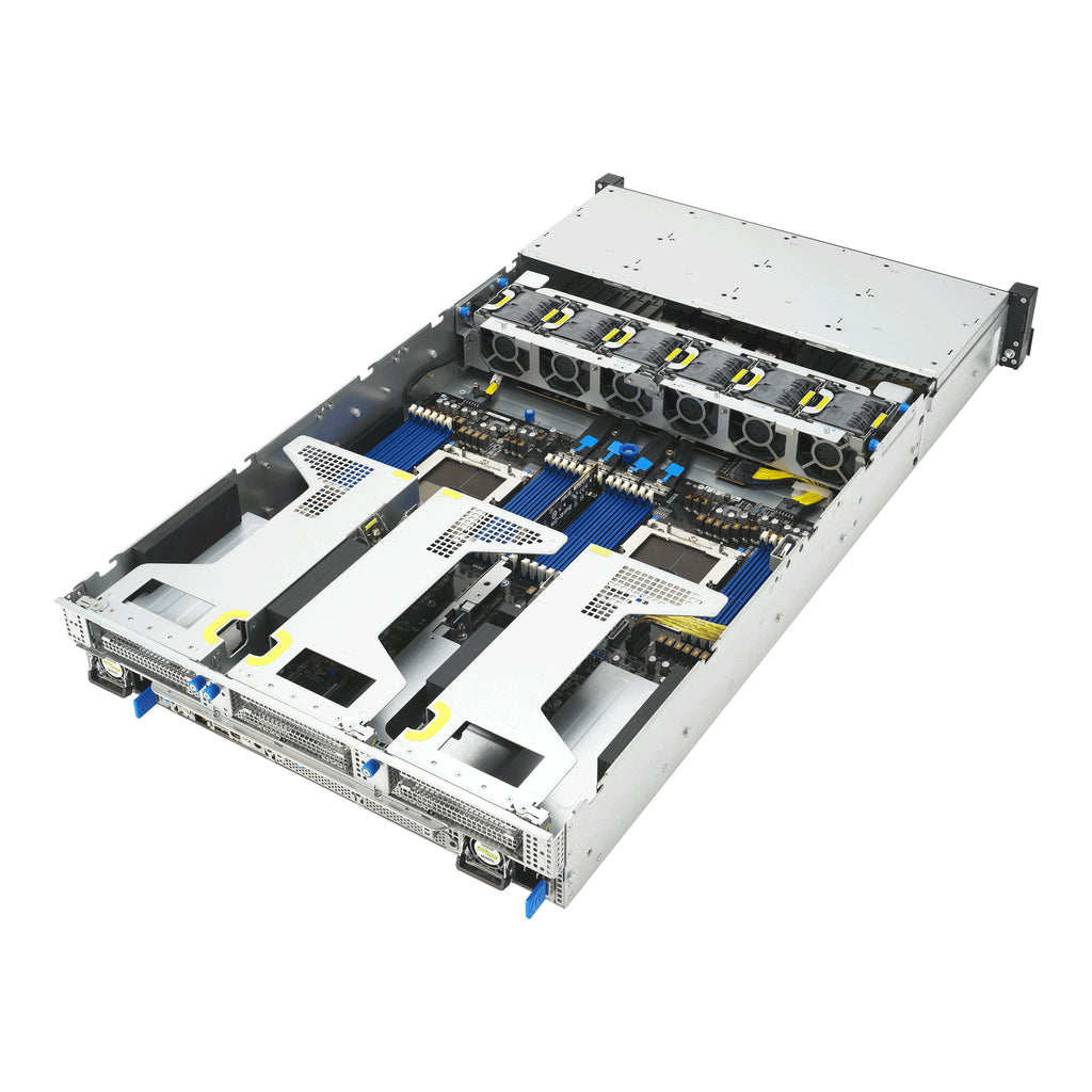ASUS RS720A-E13-RS8G Socket SP5 Bastidor (2U) Negro, Plata (6)