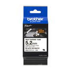 Brother HSE-211E cinta para impresora de etiquetas Negro sobre blanco (2)