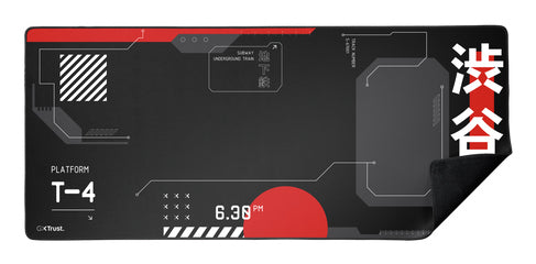 Trust GXT 759 XXL Alfombrilla de ratón para juegos Negro, Rojo (3)