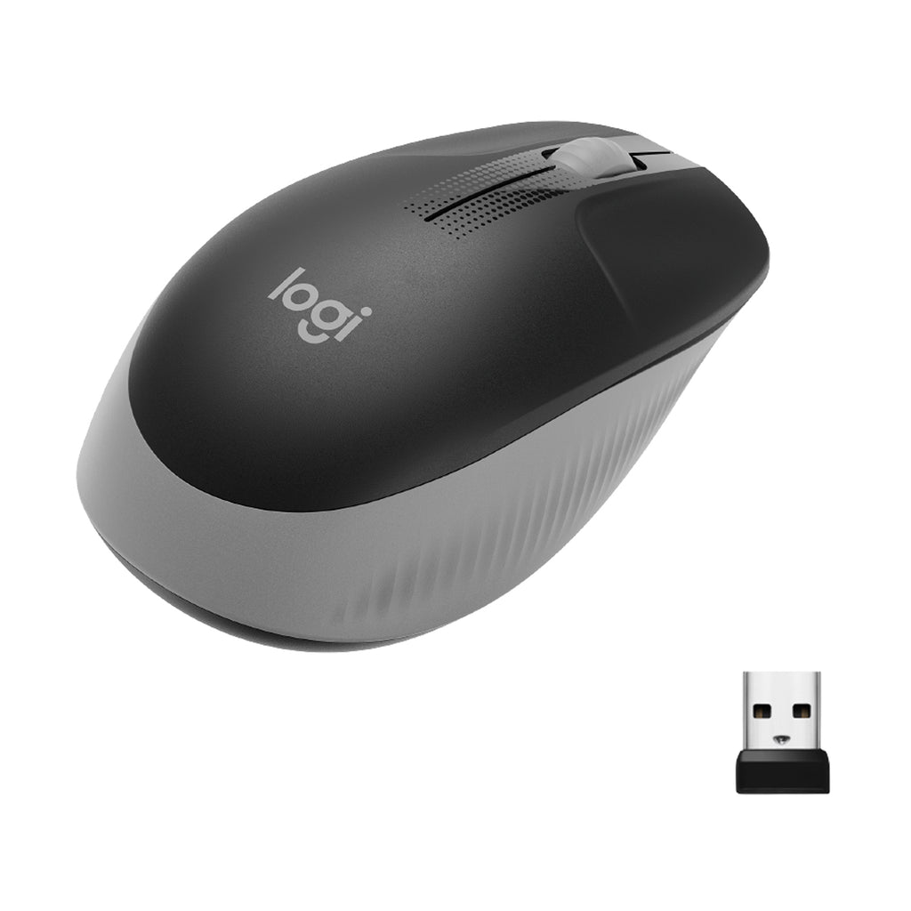 Logitech M190 ratón Oficina Ambidextro RF inalámbrico Óptico 1000 DPI (2)