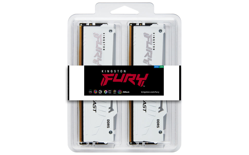 Kingston Technology FURY Beast RGB módulo de memoria 2 x 16 GB 6400 MT/s 288-pin DIMM ECC (5)