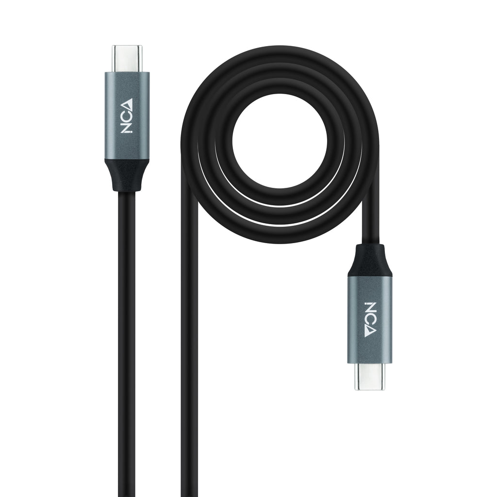 Nanocable 10.01.4301 cable USB USB4 Gen 2x2 USB C 20 Gbit/s Negro (2)