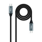 Nanocable 10.01.4301 cable USB USB4 Gen 2x2 USB C 20 Gbit/s Negro (2)