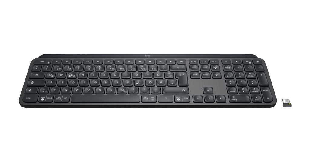Logitech MX Master Keys for Business teclado Oficina Bluetooth Alemán Grafito (6)