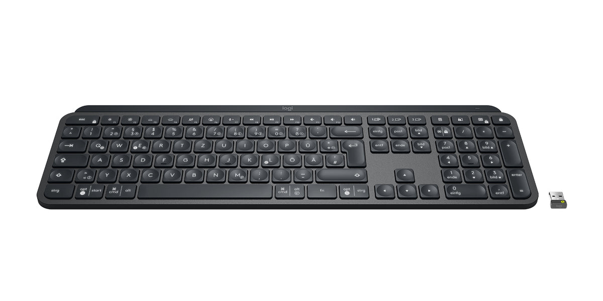 Logitech MX Master Keys for Business teclado Oficina Bluetooth Alemán Grafito (6)