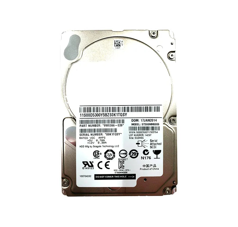 IBM 300Gb 10K Rpm 2.5 Inch Hdd 9WE066-039-RFB – Reacondicionado