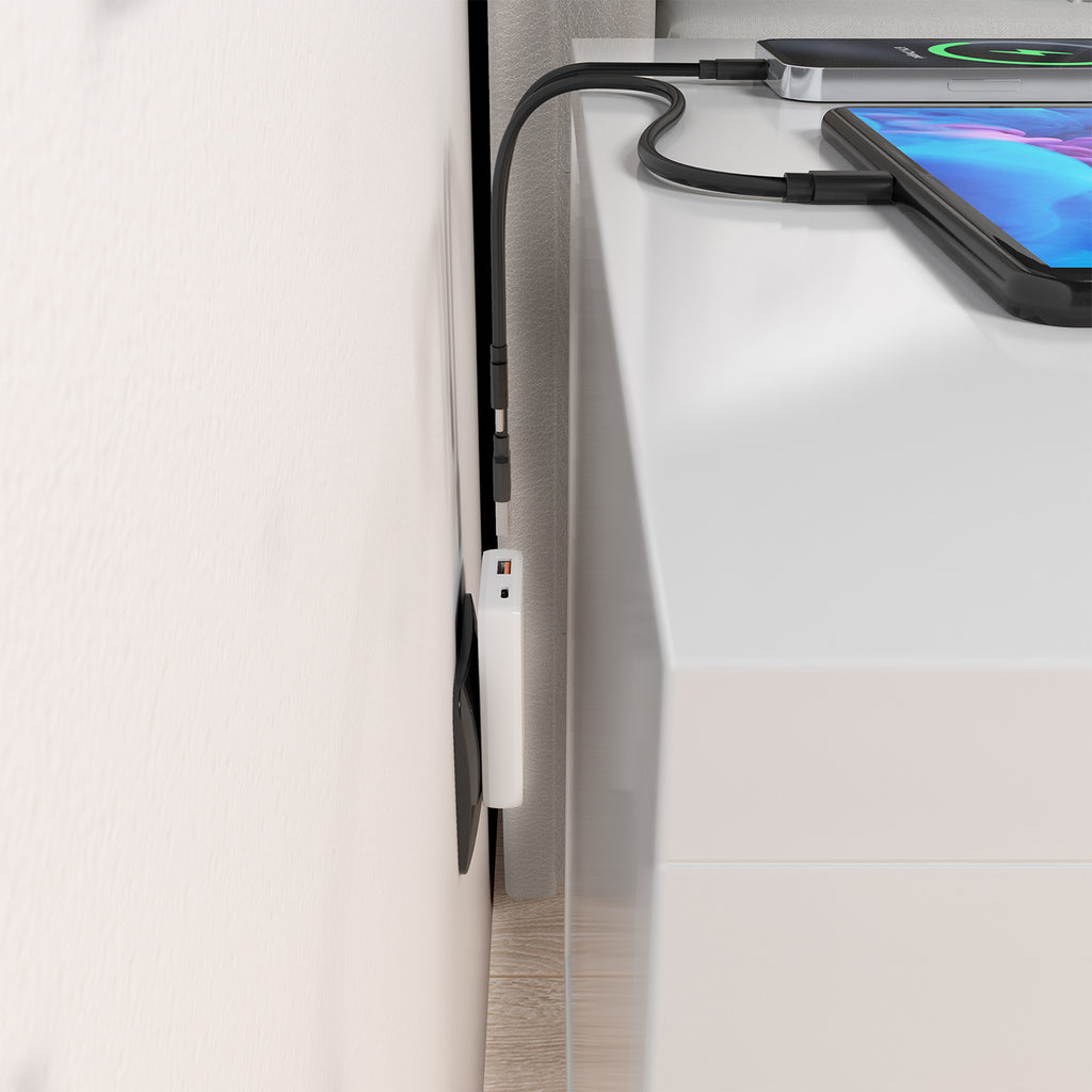 AISENS ASCH-65W2P076-W cargador de dispositivo móvil Cámara digital, Teléfono móvil, Portátil, Smartphone, Tableta, Universal Corriente alterna Carga rápida Interior (6)