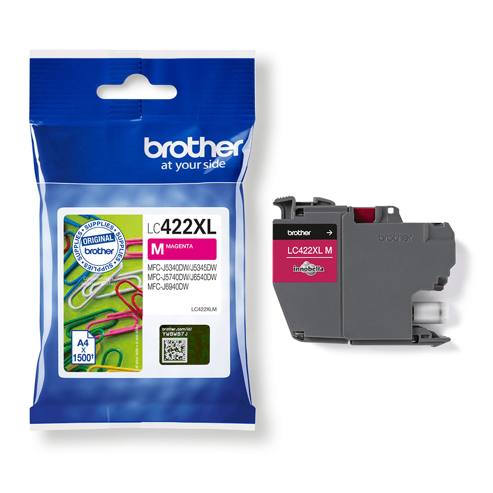 Brother LC422XLM cartucho de tinta 1 pieza(s) Original Magenta (4)