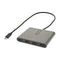 StarTech.com USBC2HD4 Adaptador gráfico USB 1920 x 1080 Pixeles Gris