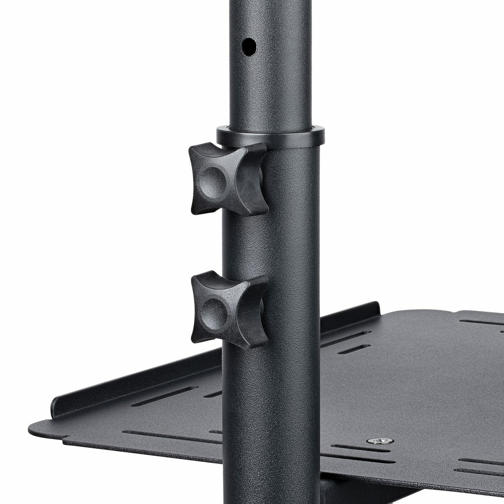 StarTech.com ADJPROJCART mueble y soporte para dispositivo multimedia Negro Carro para administración de tabletas (5)