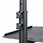StarTech.com ADJPROJCART mueble y soporte para dispositivo multimedia Negro Carro para administración de tabletas (5)