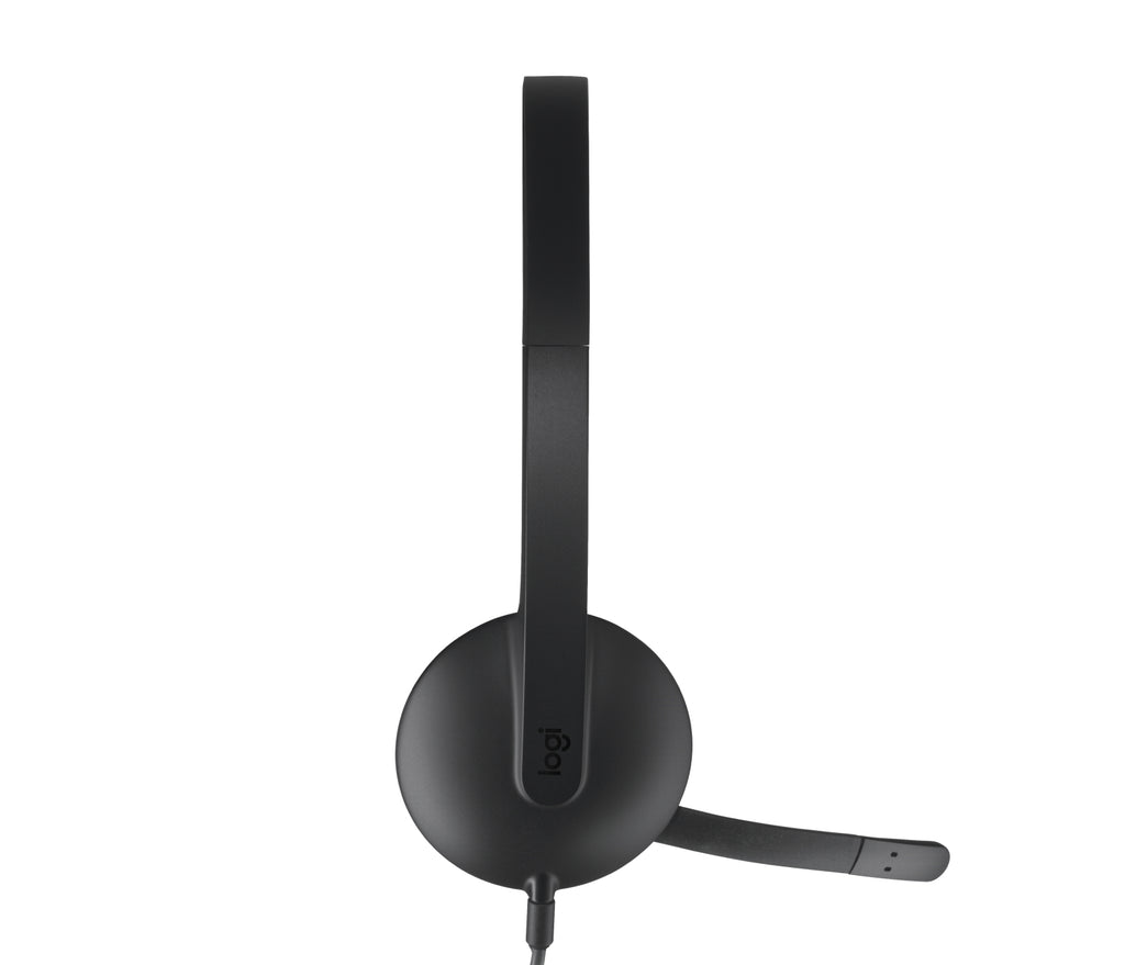 Logitech H340 USB Auriculares Alámbrico Diadema Oficina/Centro de llamadas USB tipo A Negro (5)