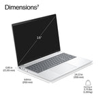 HP EliteBook 8 G2i 16 inch Notebook Next Gen AI PC Wolf Pro Security Edition Copilot+ PC Intel Core Ultra 7 365 Laptop 40.6 cm (16") WUXGA 32 GB LPDDR5x-SDRAM 512 GB SSD Wi-Fi 7 (802.11be) Windows 11 Pro Silver (6)